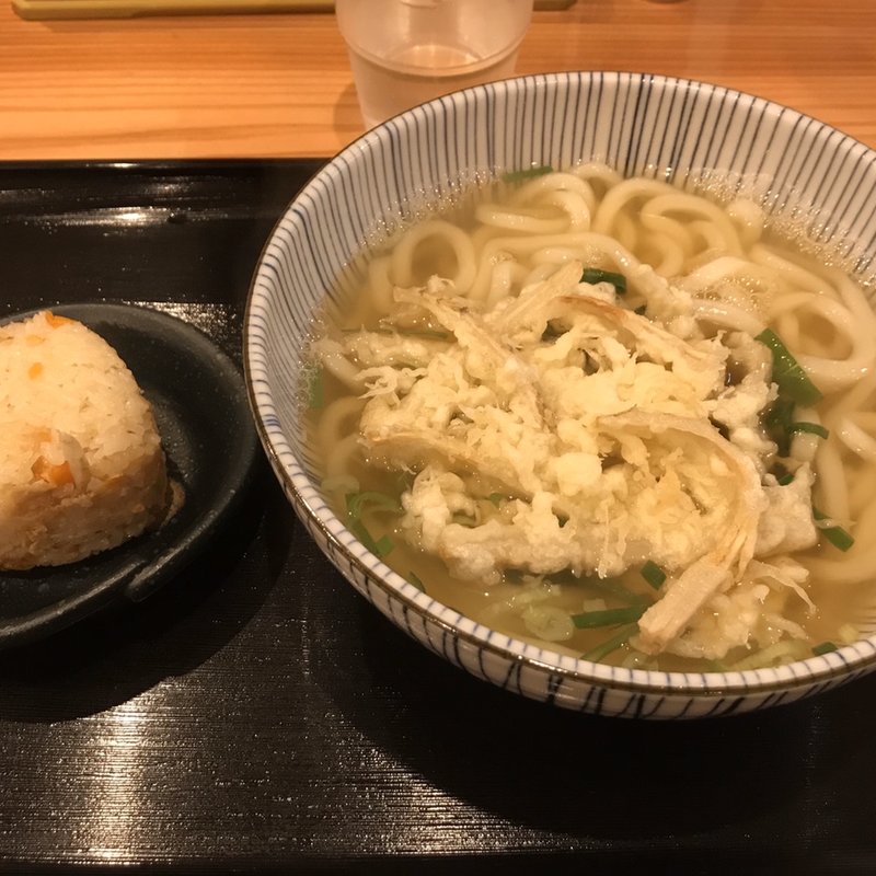 ごぼう天うどん(琴平)