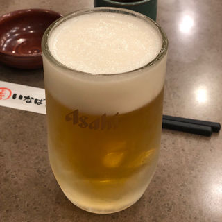 生ビール(とんかつ いなば和幸 田町店)