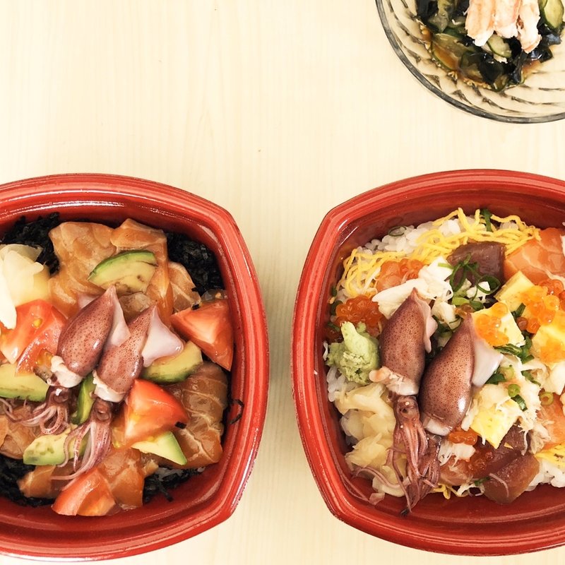 ばらちし丼(つきじ丼匠 （ドンタク）)