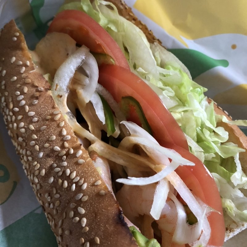 えびアボカド(サブウェイ ヨークベニマル成島店 )