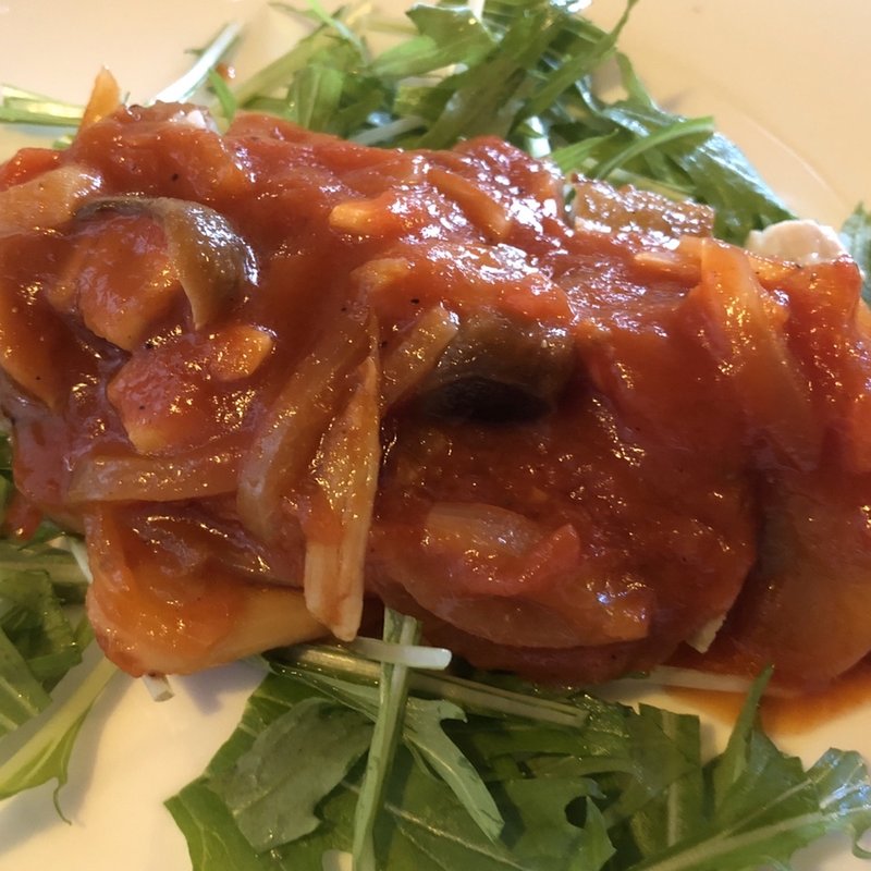 日替わりランチ　ポークチャップ(ポピンズ)