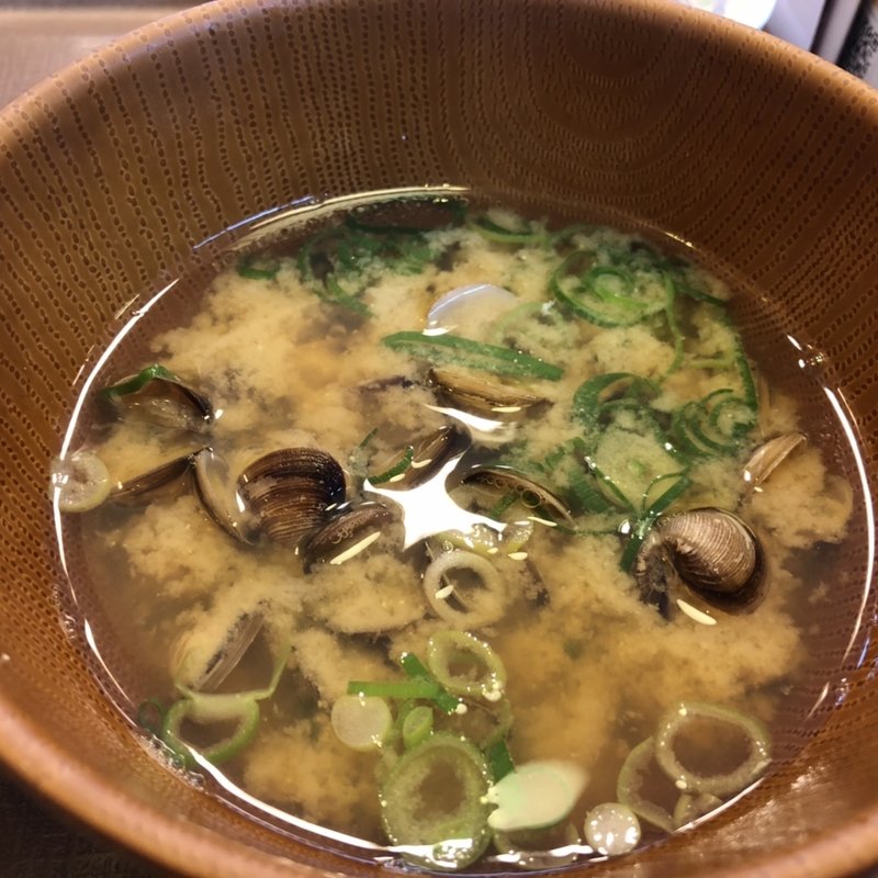 しじみ汁(すき家 13号福島矢野目店 )