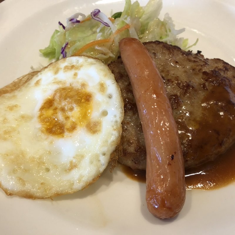 モーニング　ハンバーグ(ガスト 米沢店 )