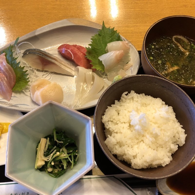 刺身御膳(割烹 東家 （あづまや）)