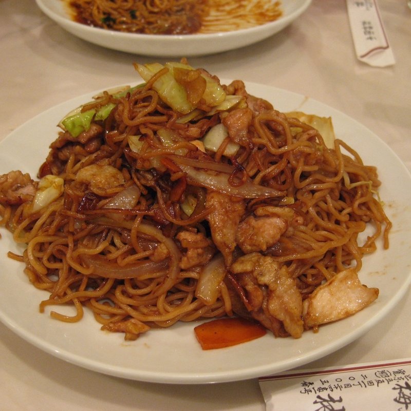 肉ソースやきそば(梅林 （メイリン）)