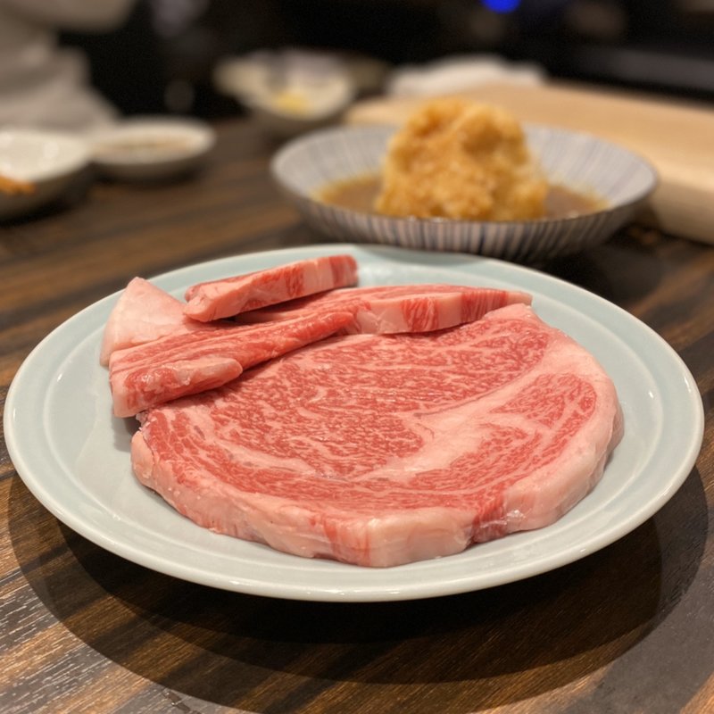 広島の中山牧場のリブロースのマキ(焼肉 みつ星)