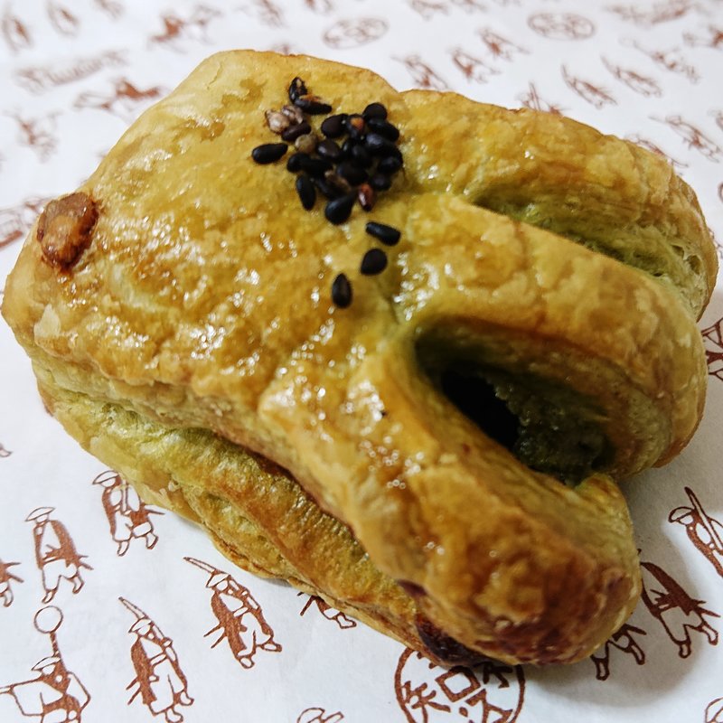 西尾の抹茶プチデニッシュ(箱根ベーカリー 川崎アゼリア)