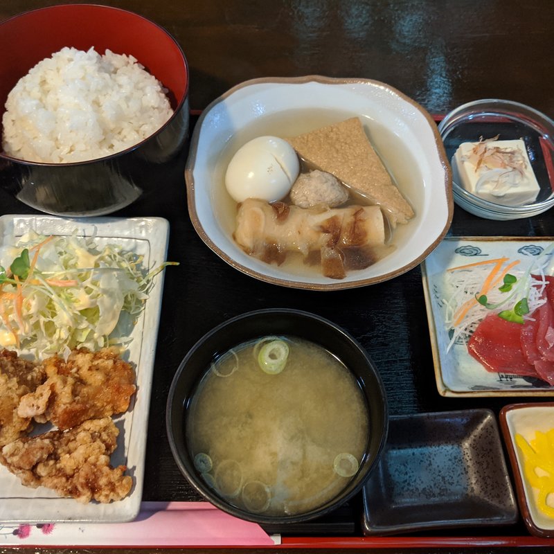 まんぷく定食B(大船おでんセンター)