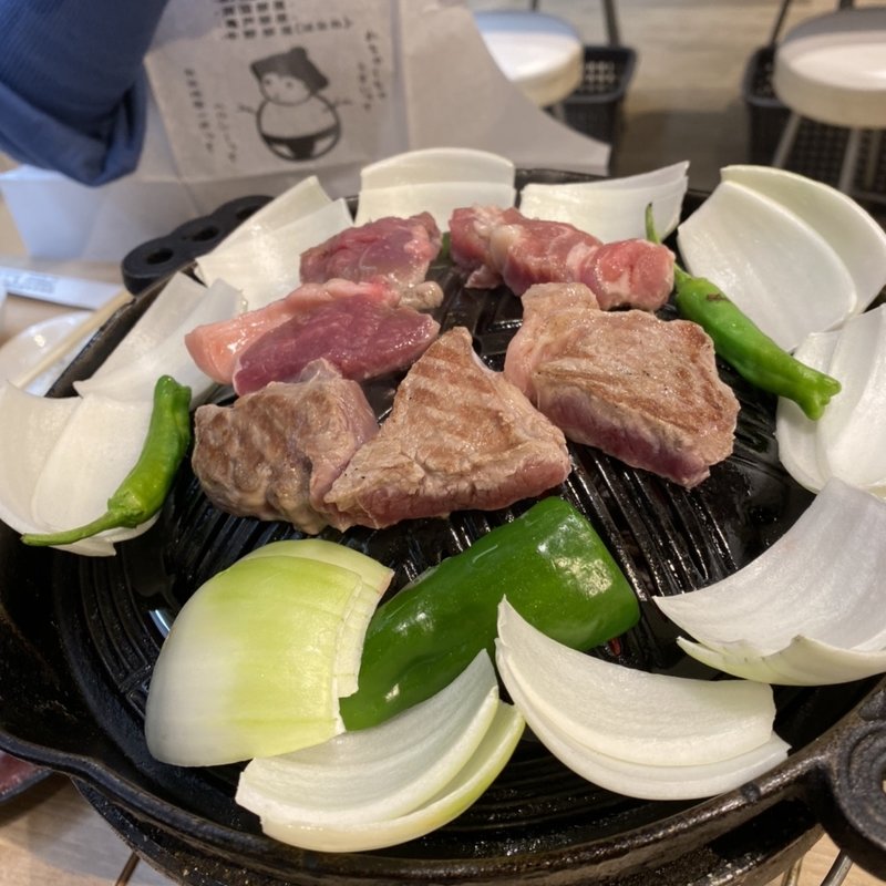 食べ飲み放題横綱コース(ジンギスカンゆきだるま中野部屋一門 両国部屋)