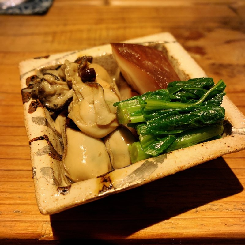 牡蠣と原木椎茸の山椒煮(酒井商会)