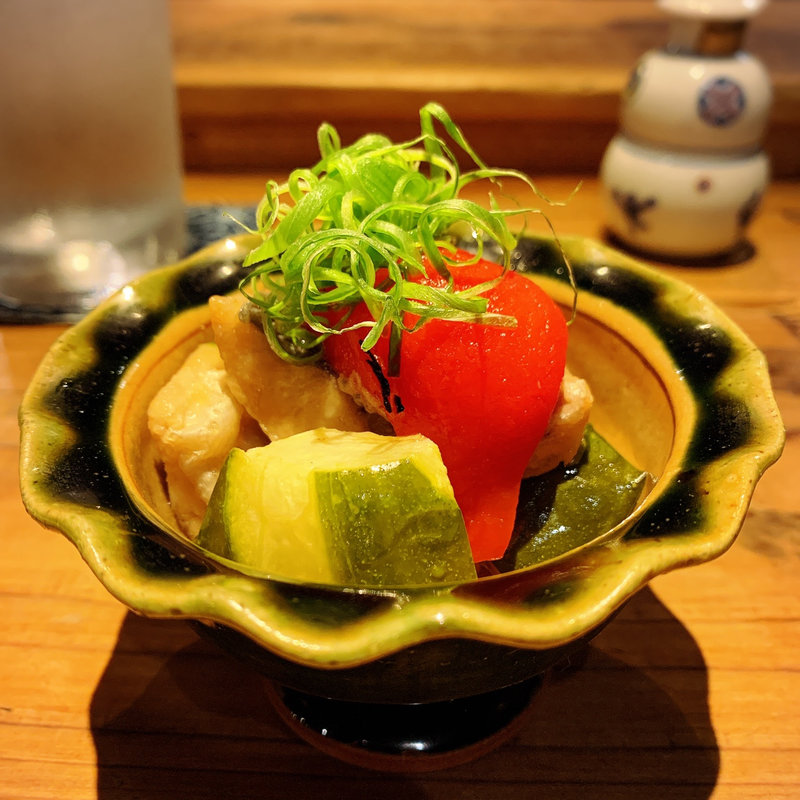 鯵と加賀太胡瓜の南蛮漬け(酒井商会)