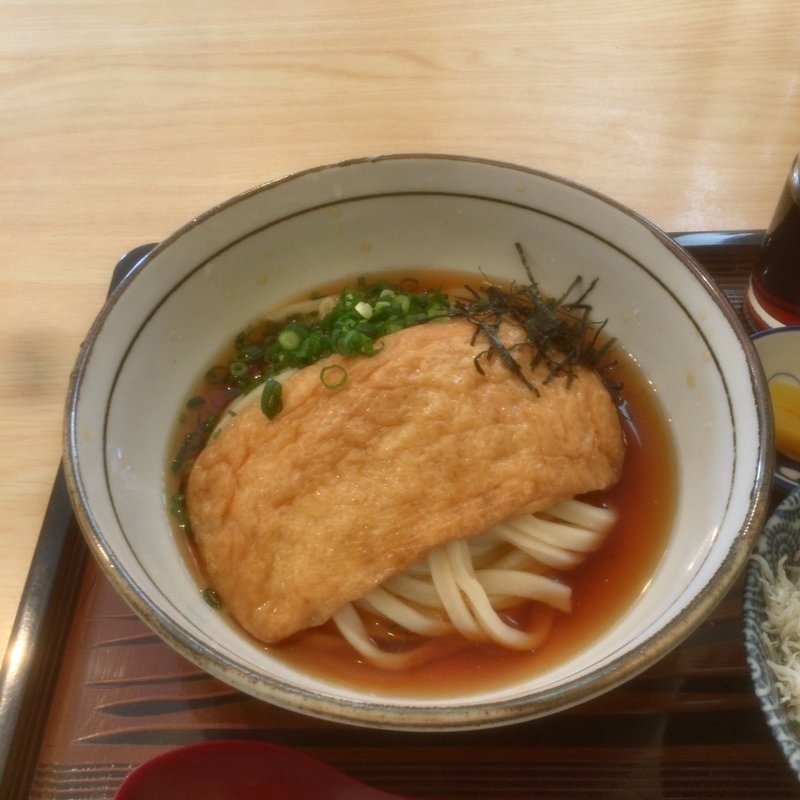 きつねうどん冷(手打ちうどん 権太 )