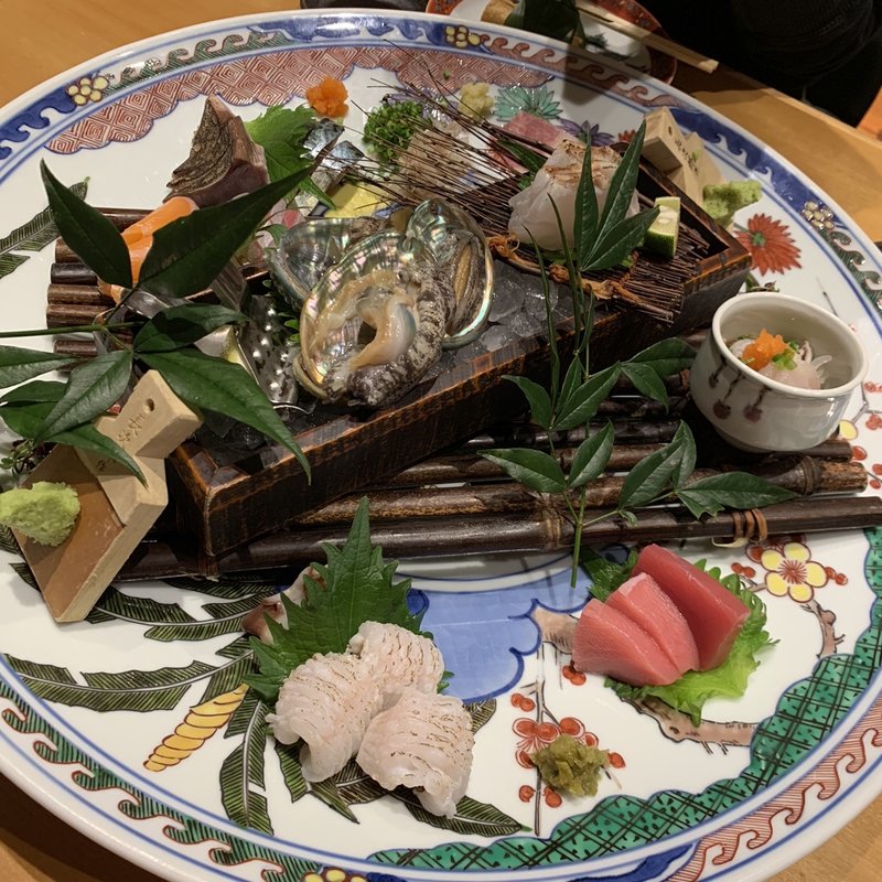  玄海灘産 旬鮮魚お造り盛り合わせ（2人前〜）(博多 表邸)