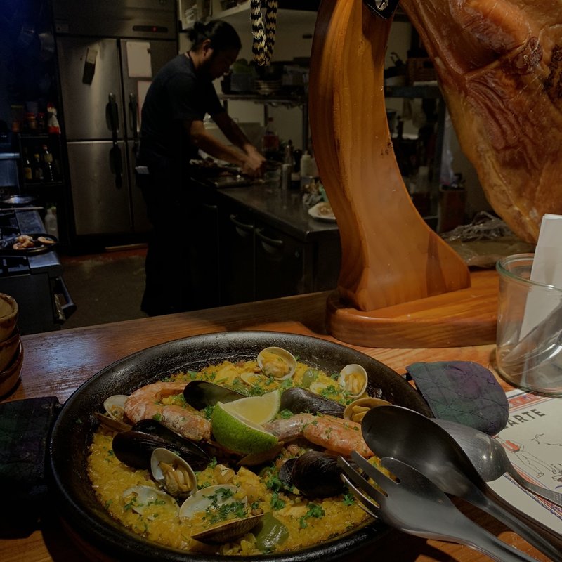 魚介のパエリア(IBIZARTE(イビサルテ))