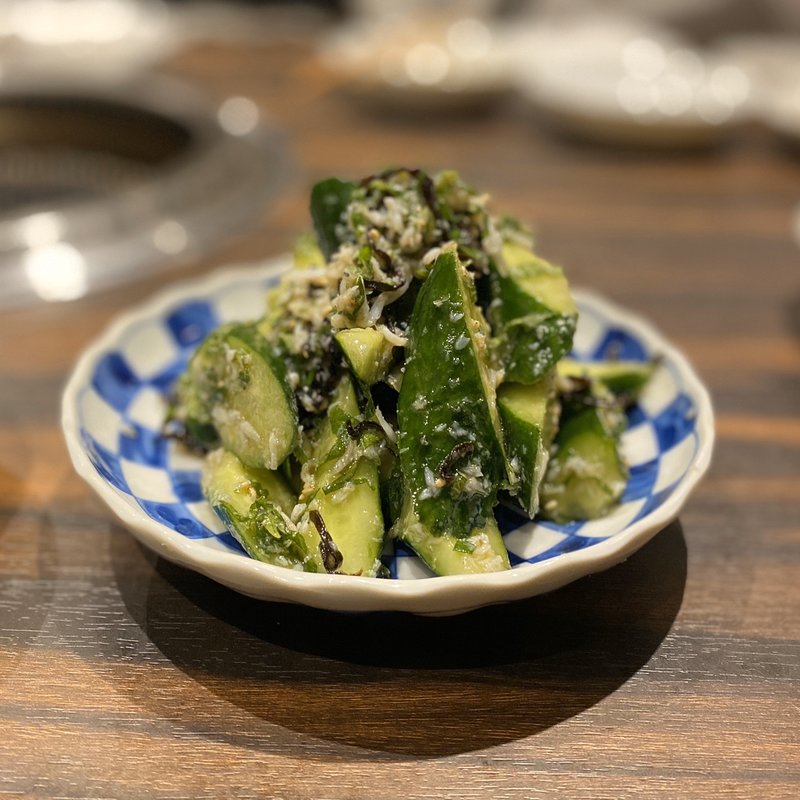 きゅうりの浅漬け(焼肉 みつ星)