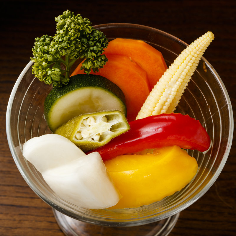 自家製ピクルスの盛り合わせ(3ND café+bar)