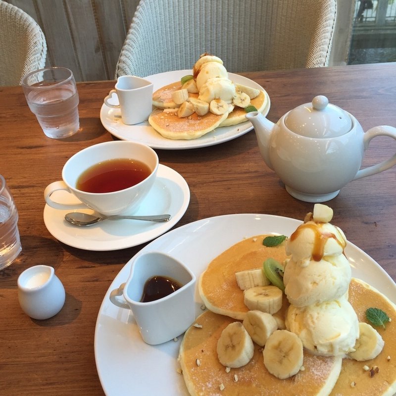 塩キャラメルとナッツのパンケーキ(mog 京都三条店 （モグ）)