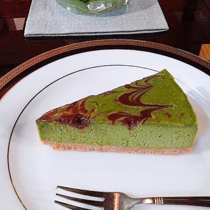 抹茶チョコチーズケーキ(らん布袋 （らんほてい）)