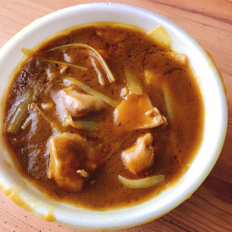 カレー丼(鴨屋 そば香 妙蓮寺本店)