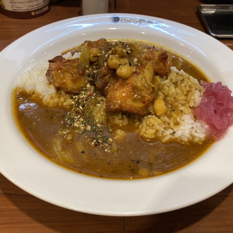 THEローストチキン スパイシーマサラカレー(CoCo壱番屋 中央区小伝馬町店)