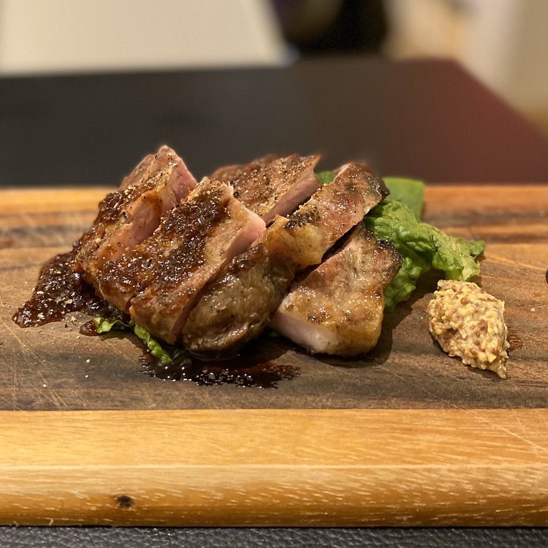 国産豚肩ロースのグリル(地中海バル el jardin)