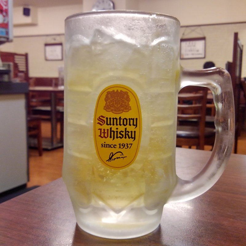 メガ角ハイボール(青山餃子房 亀有店)