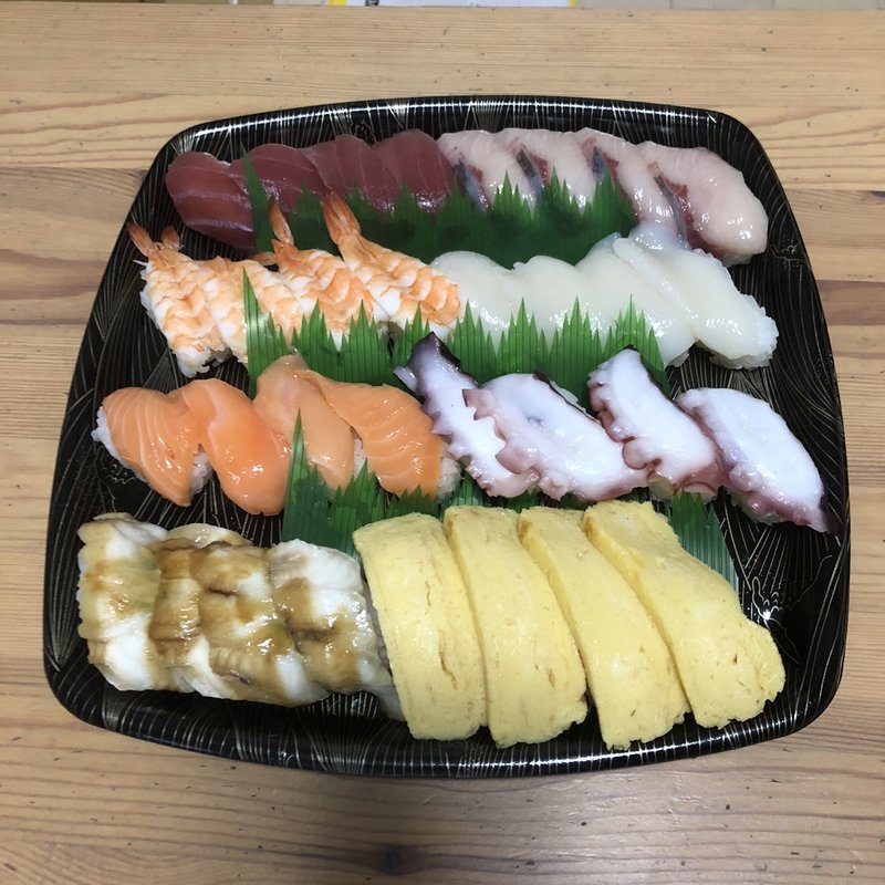 定番にぎりセット（4人前）(スシロー 新横浜店)