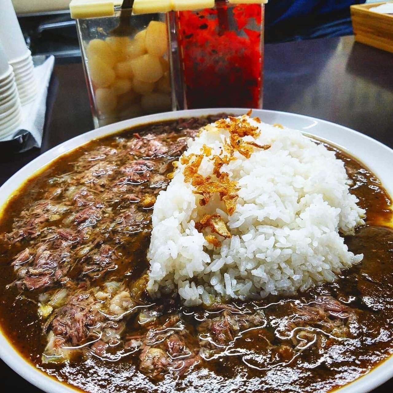 牛すじカレーライス 並盛 牛すじカレー 小さなカレー家 ギュウスジカレー チイサナカレーヤ の口コミ一覧 おいしい一皿が集まるグルメコミュニティサービス Sarah