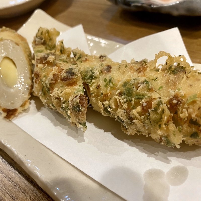 ちくわ磯辺揚げ(おばんざいカエル)