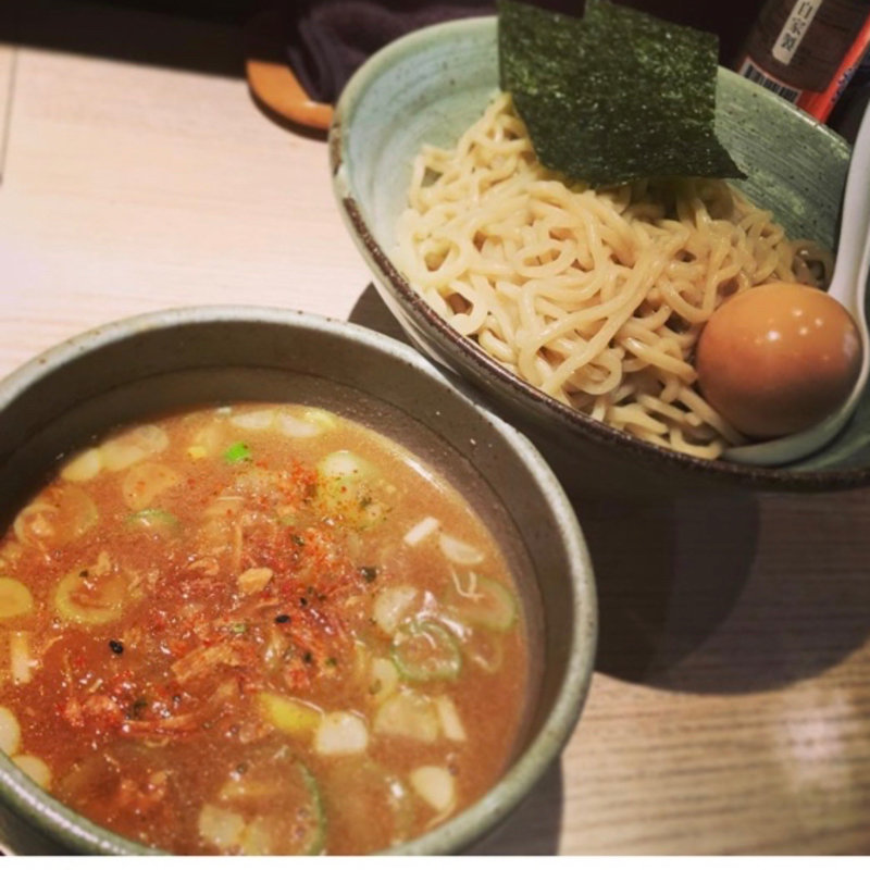 渡り蟹のつけ麺(麺屋百式 西小山本店)