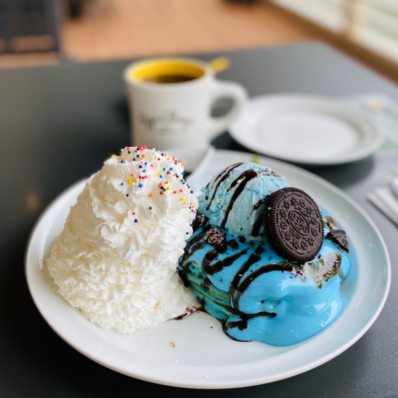 原宿チョコミントパンケーキ(Eggs ’n Things さいたま新都心店)