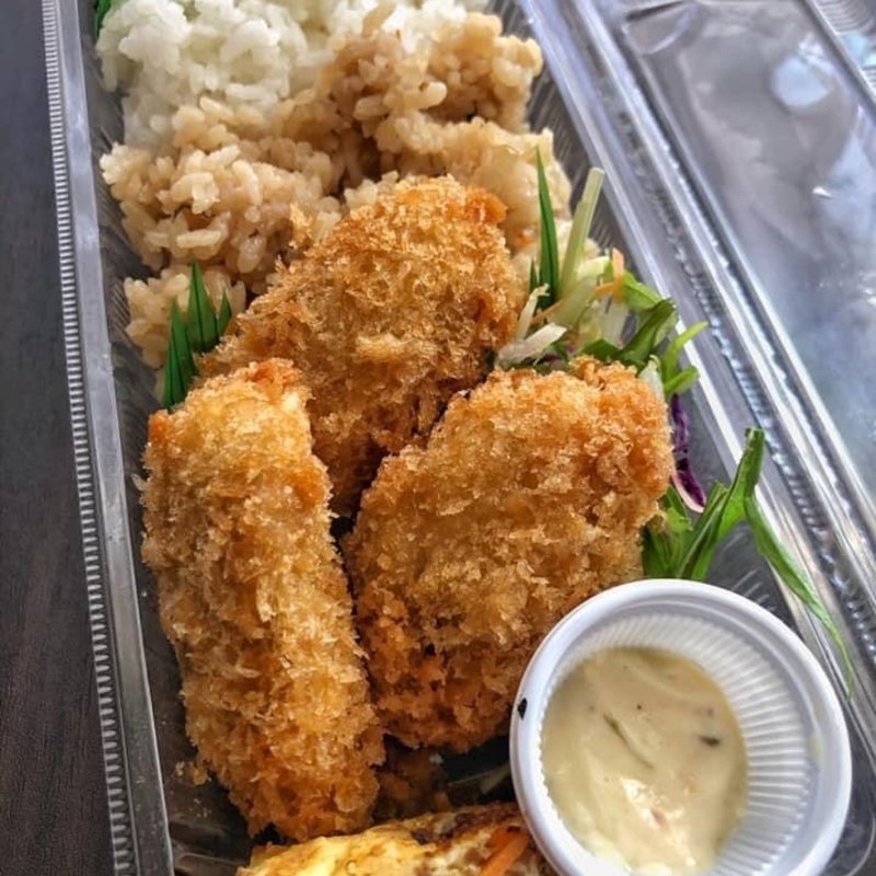大粒カキフライ弁当(ごはんダイニング晴海)