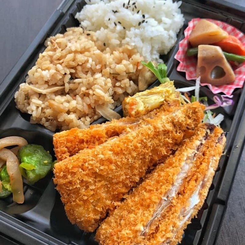 アジフライ弁当(ごはんダイニング晴海)