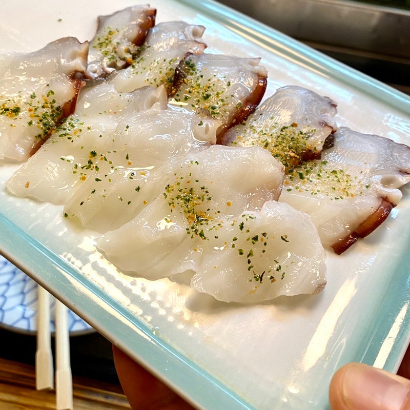 刺身 蛸(田舎茶屋)