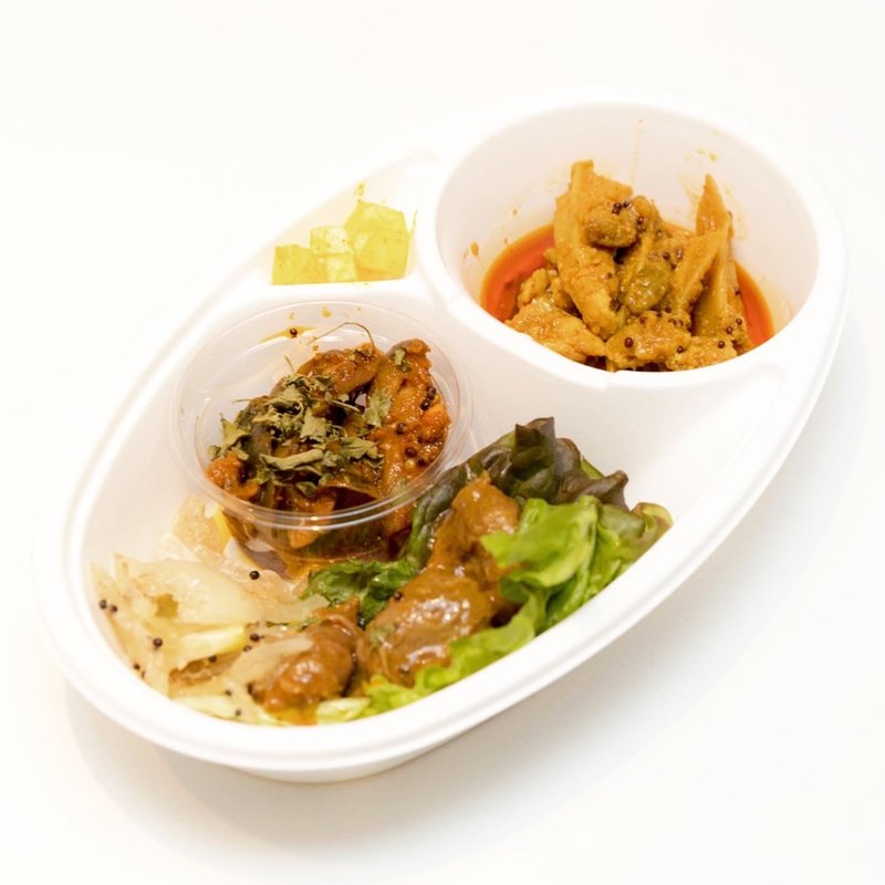 テイクアウト アチャール  3種盛り(アンドビール)