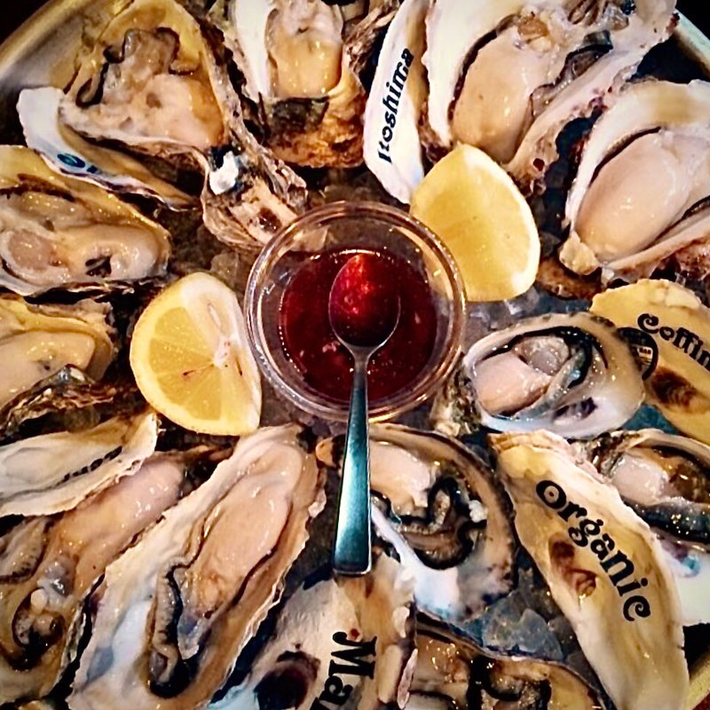 オイスター盛り合わせプレート4種(フィッシュハウスオイスターバー 恵比寿東口店)