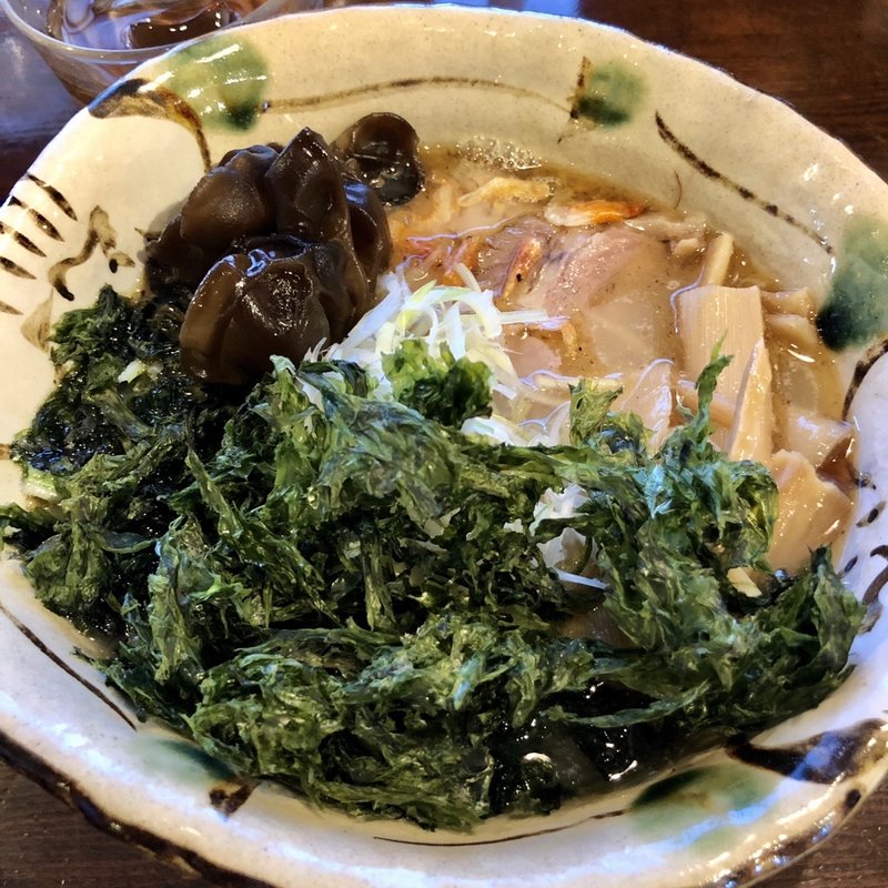 塩ラーメン＋岩のり(いち井 （いちい）)