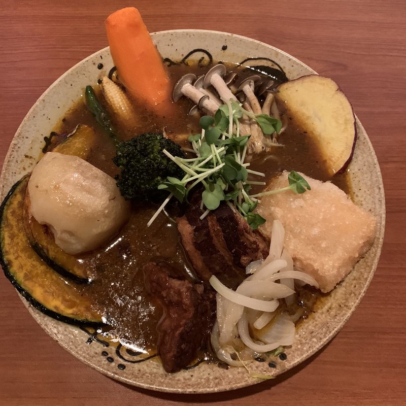 スープカレー（豚の角煮）(チャハヤ （Cahaya）)