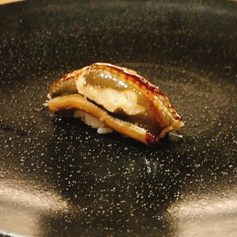 穴子の握り(鮨 青海)