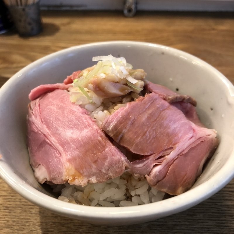 チャーシューごはん(麺尊RAGE)