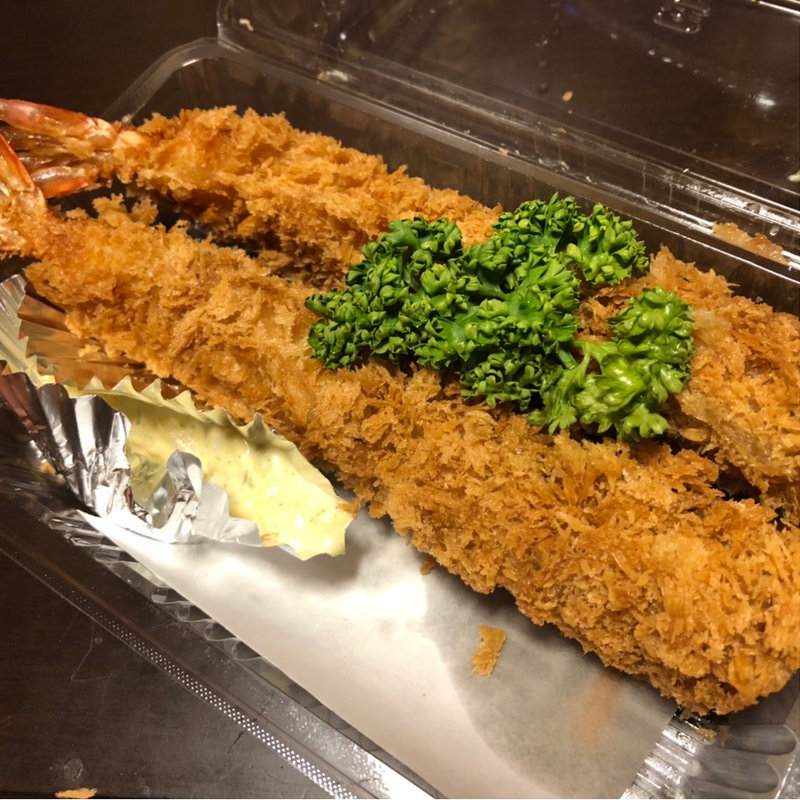 大エビフライ(魚河岸酒場 ザ・築地 人形町店)