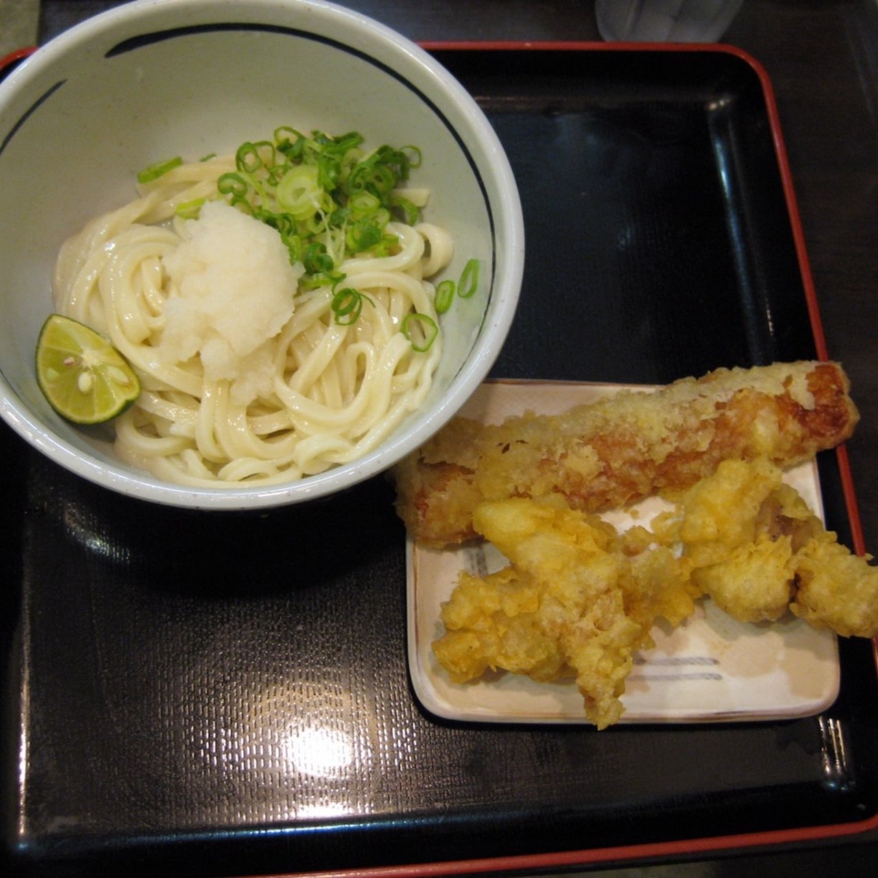 とり天、ちくわ天ぶっかけうどん(おにやんま 東品川店 )の口コミ一覧