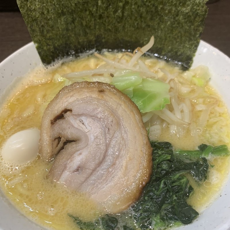 塩豚骨ラーメン(ゴル麺。 野毛店)