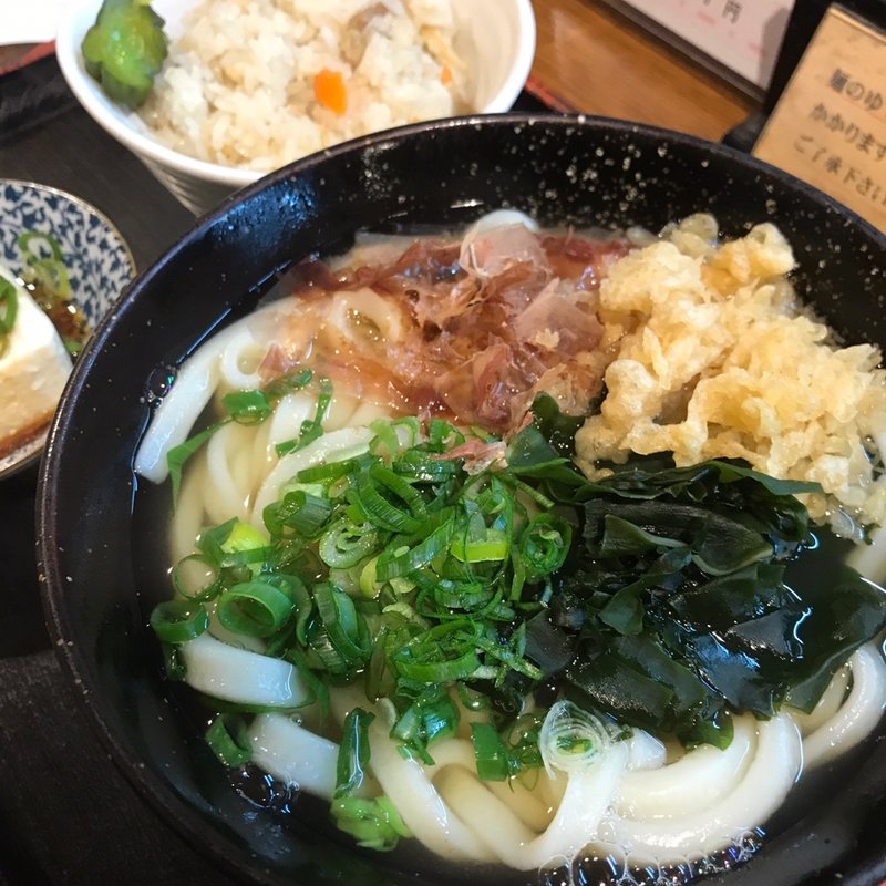 うどん定食(すずめ )
