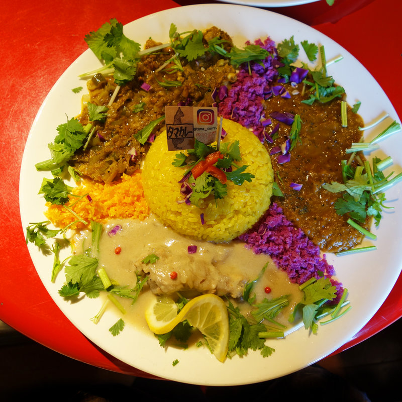 3種盛り(TAMAカレー 天神店)