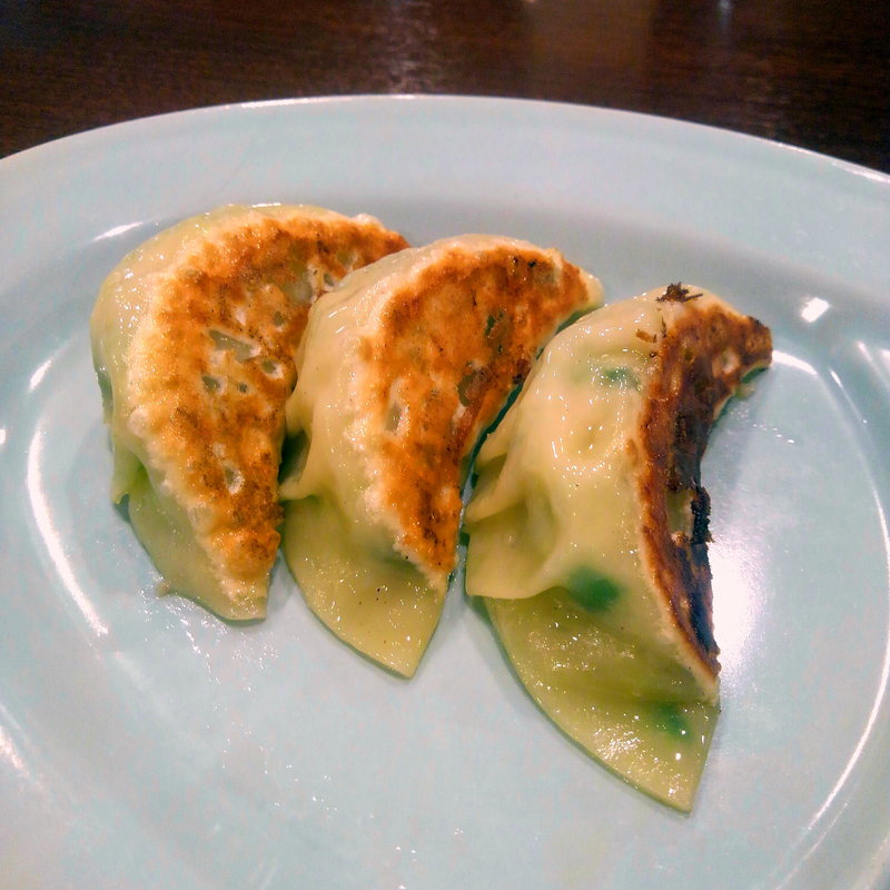 ハーフ餃子(くるまやラーメン 水沢店 )