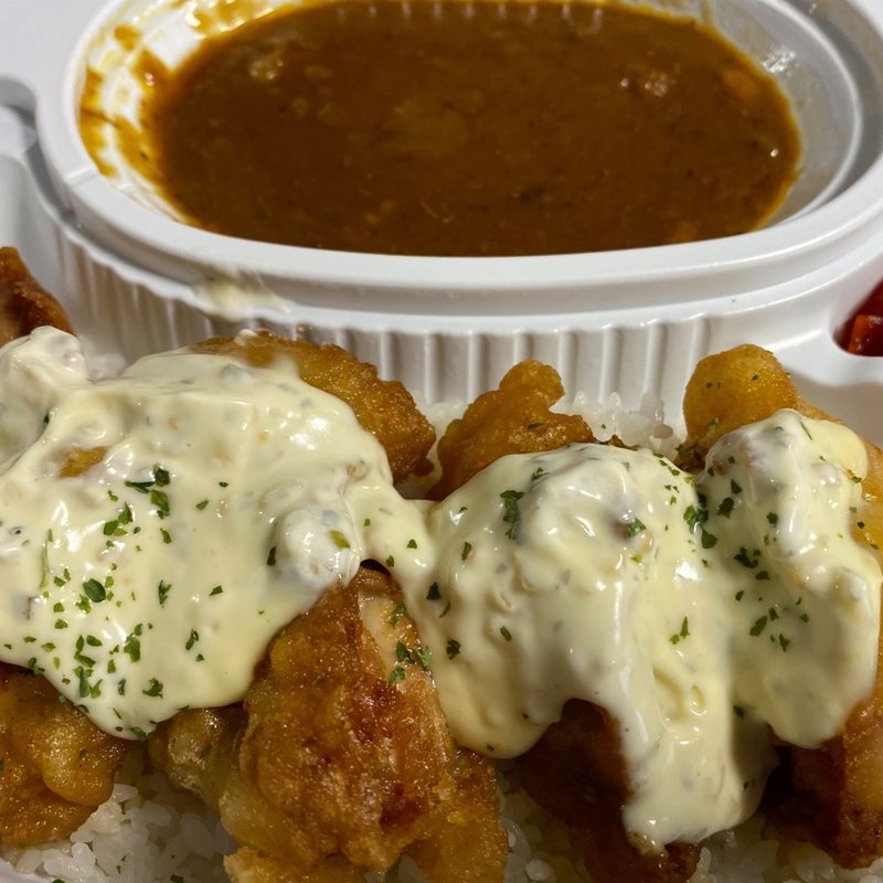 チキン南蛮タルタルカレー(7部盛)(日乃屋カレー 初台店)