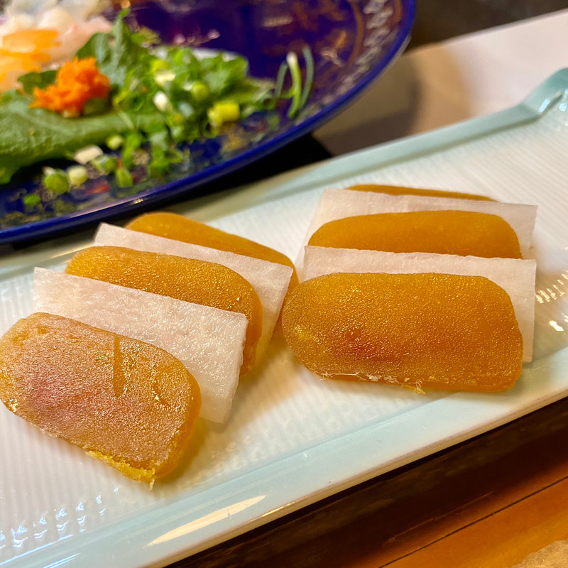 からすみ大根(田舎茶屋)