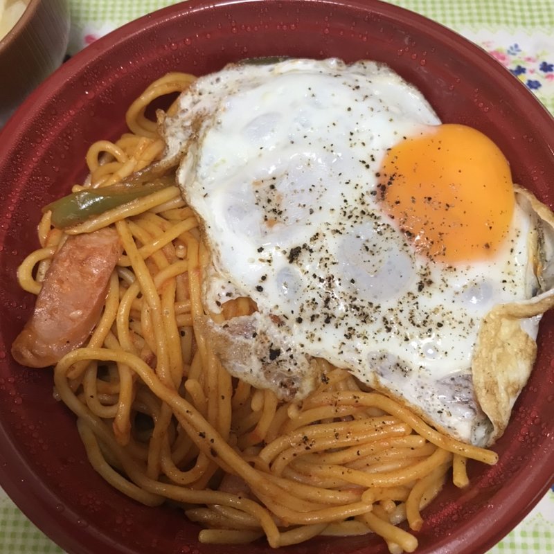 ナポリタン　卵焼き付(スパゲティーのパンチョ)