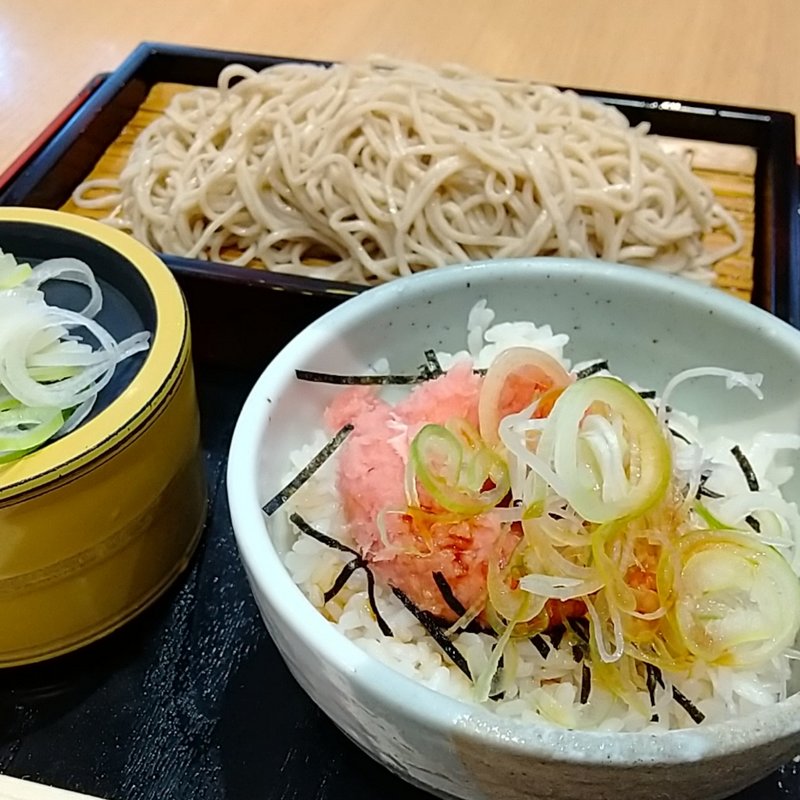ネギトロ丼せいろセット(天常庵)